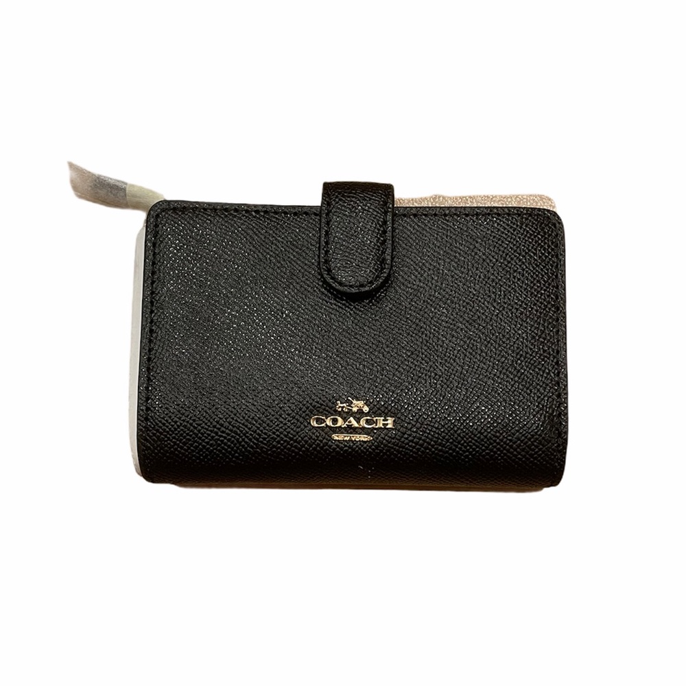NWT Genuine Coach Wallet In Bag